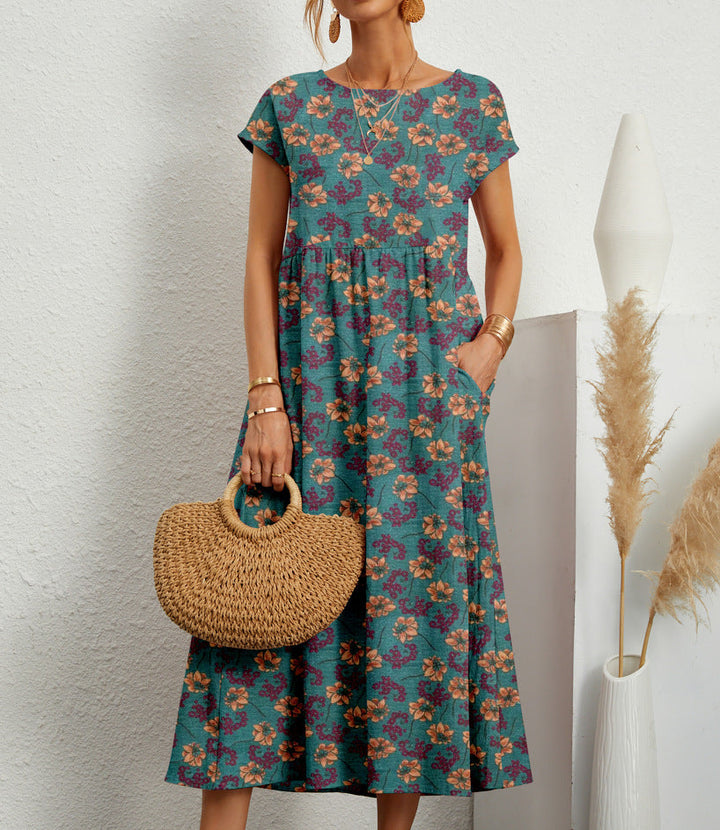 Roselle - Elegante Bloemenjurk
