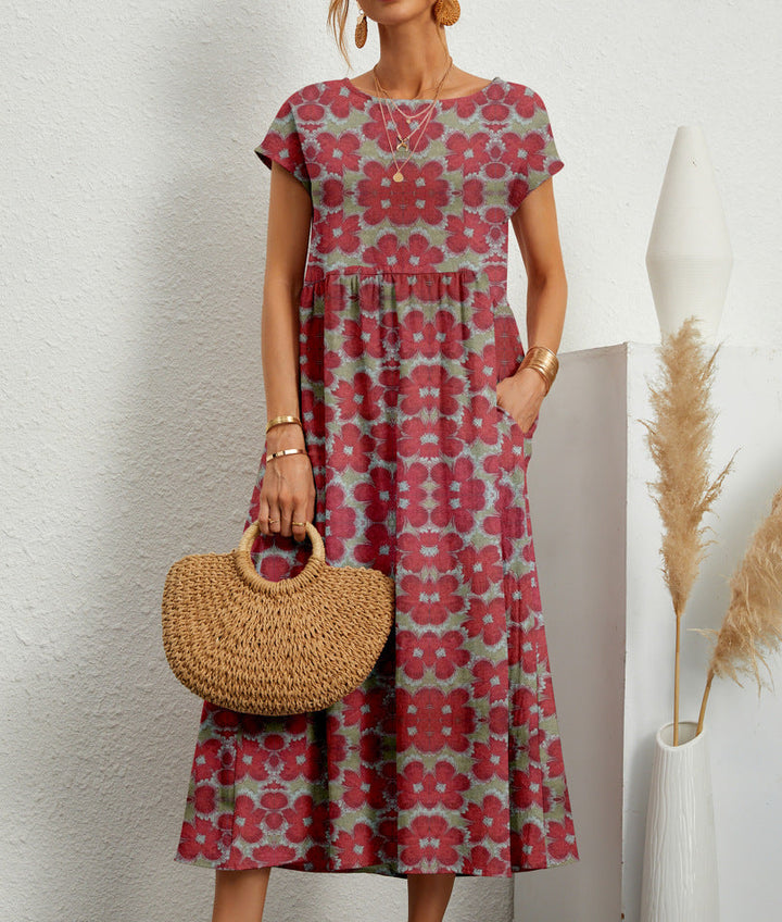 Roselle - Elegante Bloemenjurk